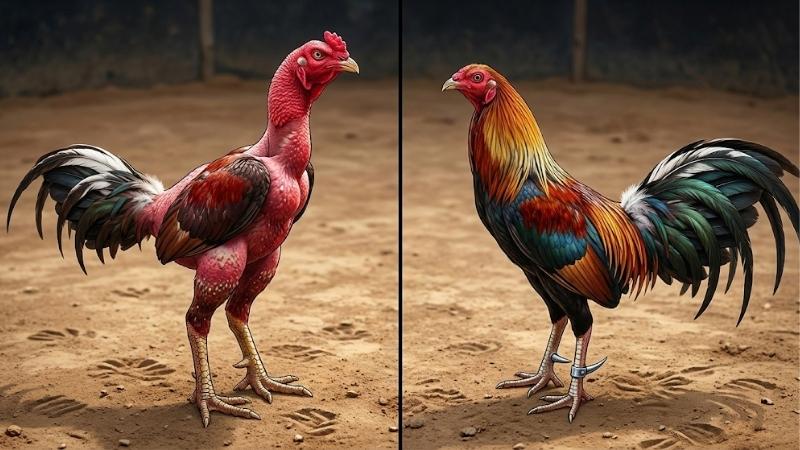 Bí kíp phân biệt gà đòn cựa chuẩn xác 2 phan-biet-ga-don-cua